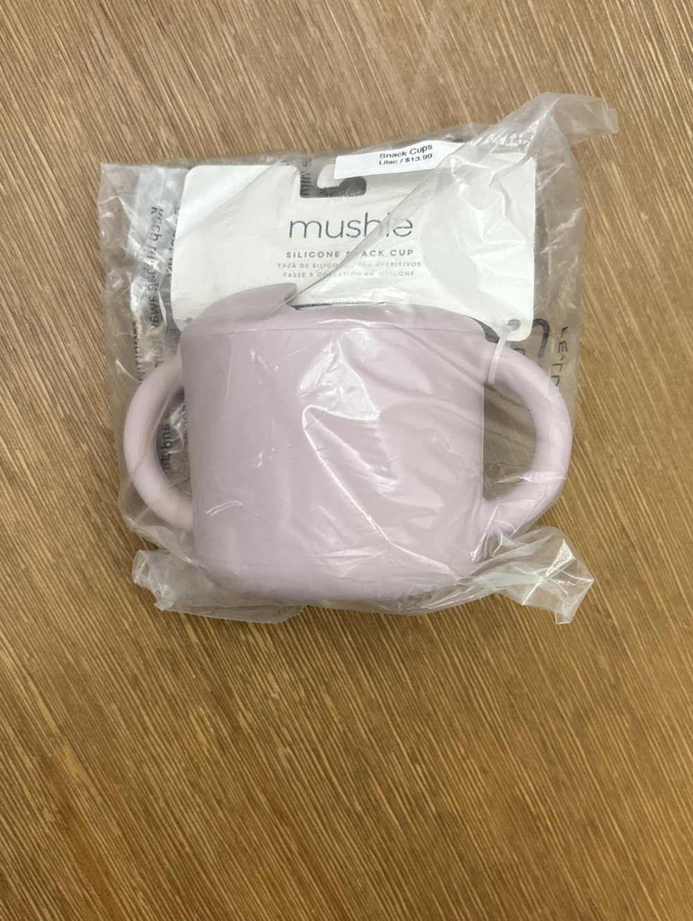 Mushie Lilac Snack Cup